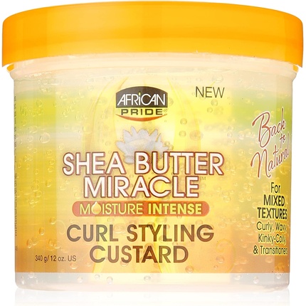 

Крем для укладки вьющихся волос Miracle Curl с маслом ши 340 г 12 унций African Pride