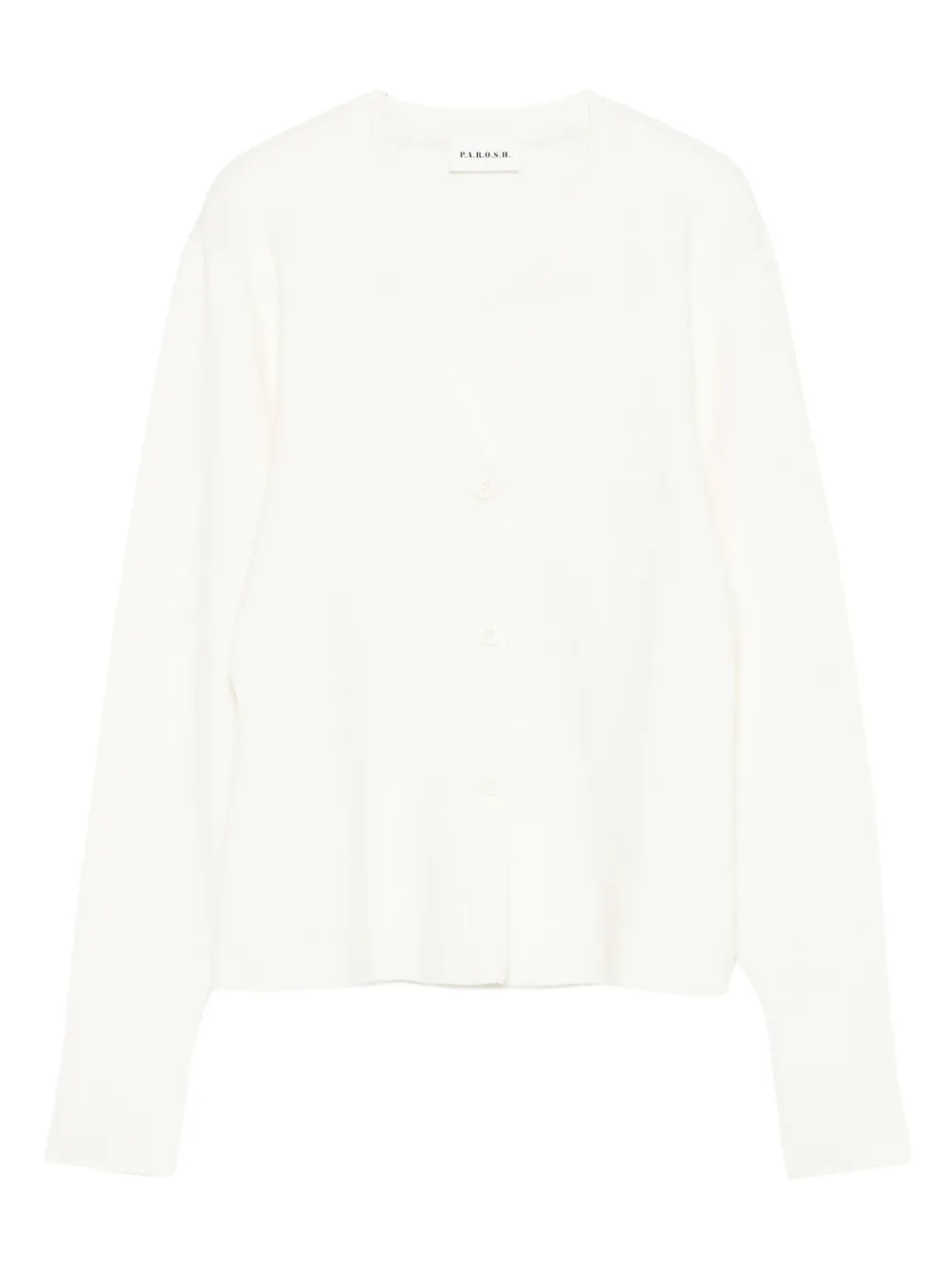 

Кардиган на пуговицах P.A.R.O.S.H., белый