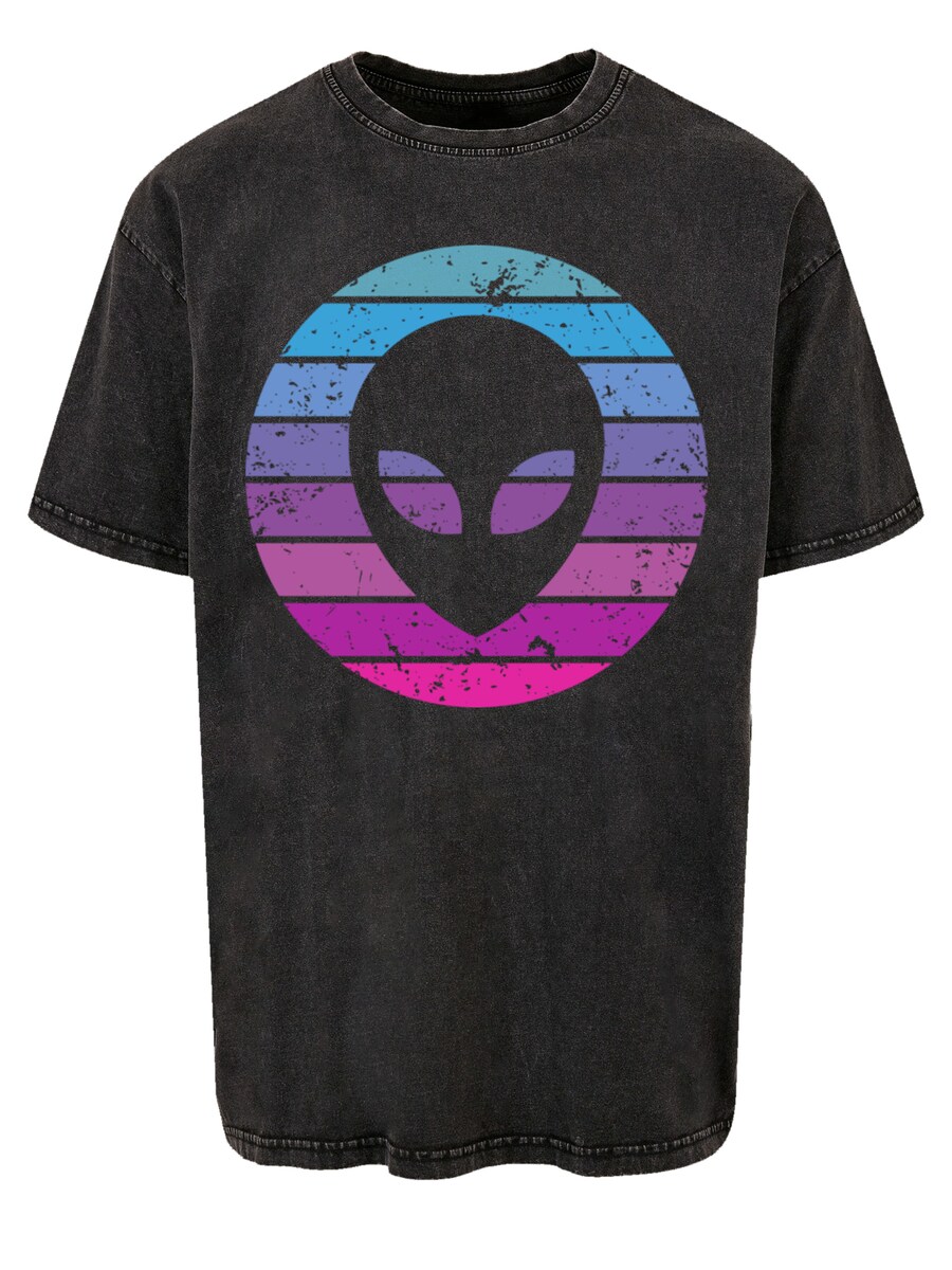 

Рубашка F4NT4STIC Alien Kopf, черный