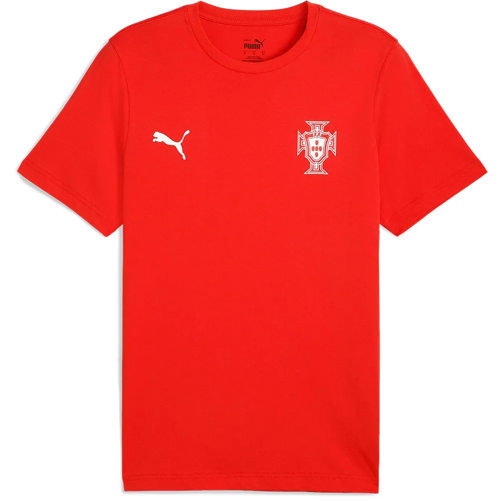 

Футболка с коротким рукавом Puma Portugal Football Essentials, красный