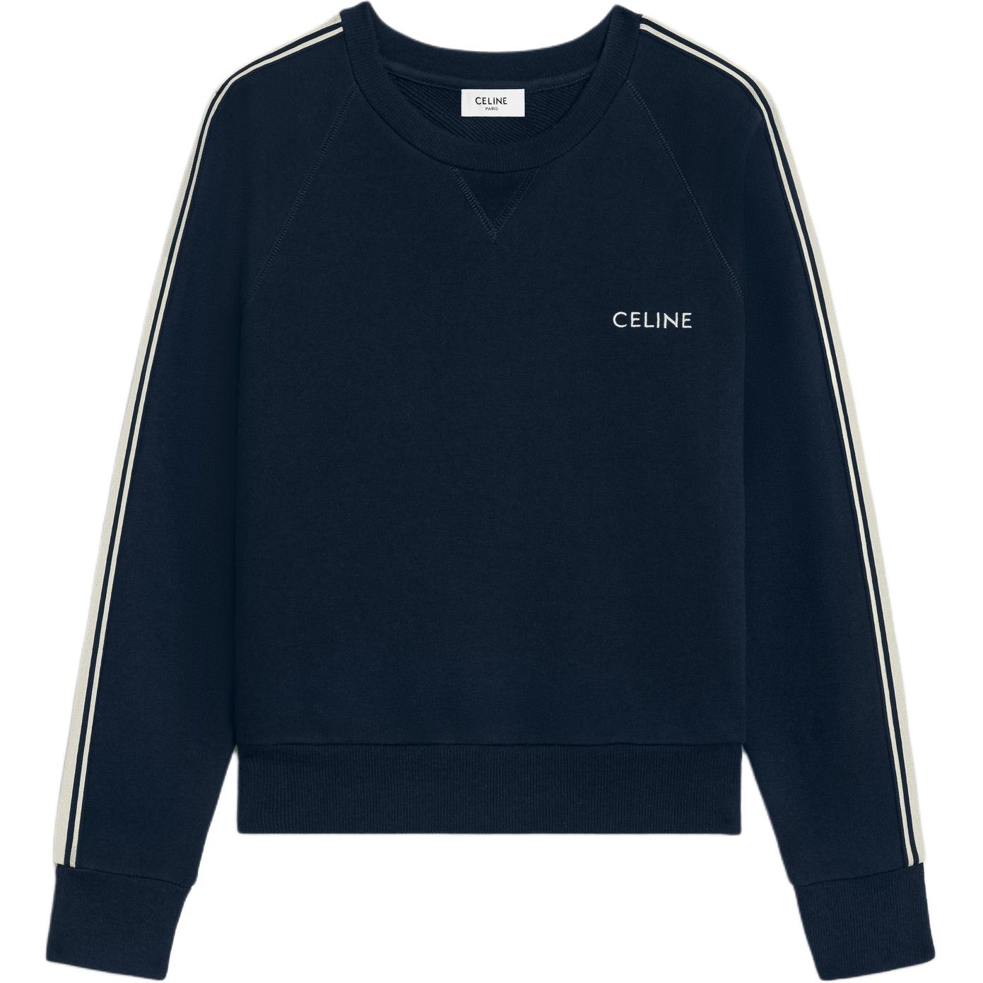 

Женский кашемировый свитер SS25, цвет морской волны CELINE, Marine Blue