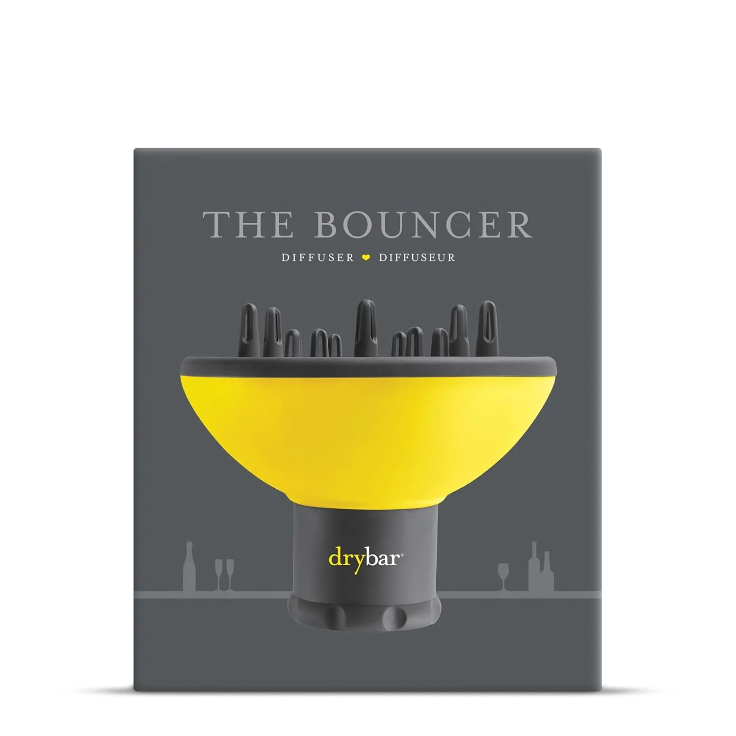 Диффузор Drybar The Bouncer, Yellow and Grey — фото 2