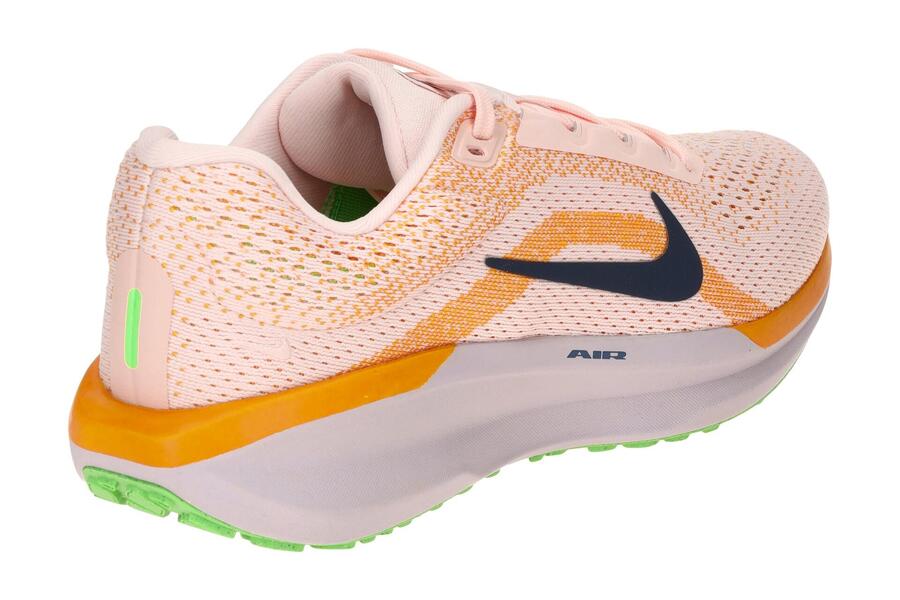 Кроссовки NIKE AIR Winflow розовые оранжевые в крапинку женские — фото 4