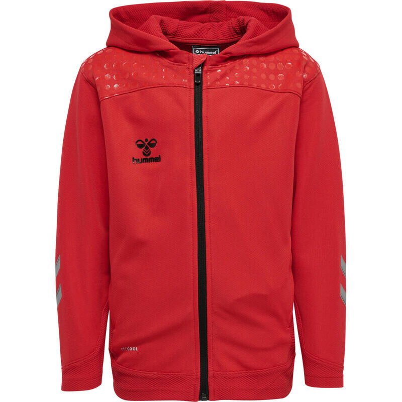 

Hmllead толстовка на молнии унисекс для детей Футбол HUMMEL, цвет rosa