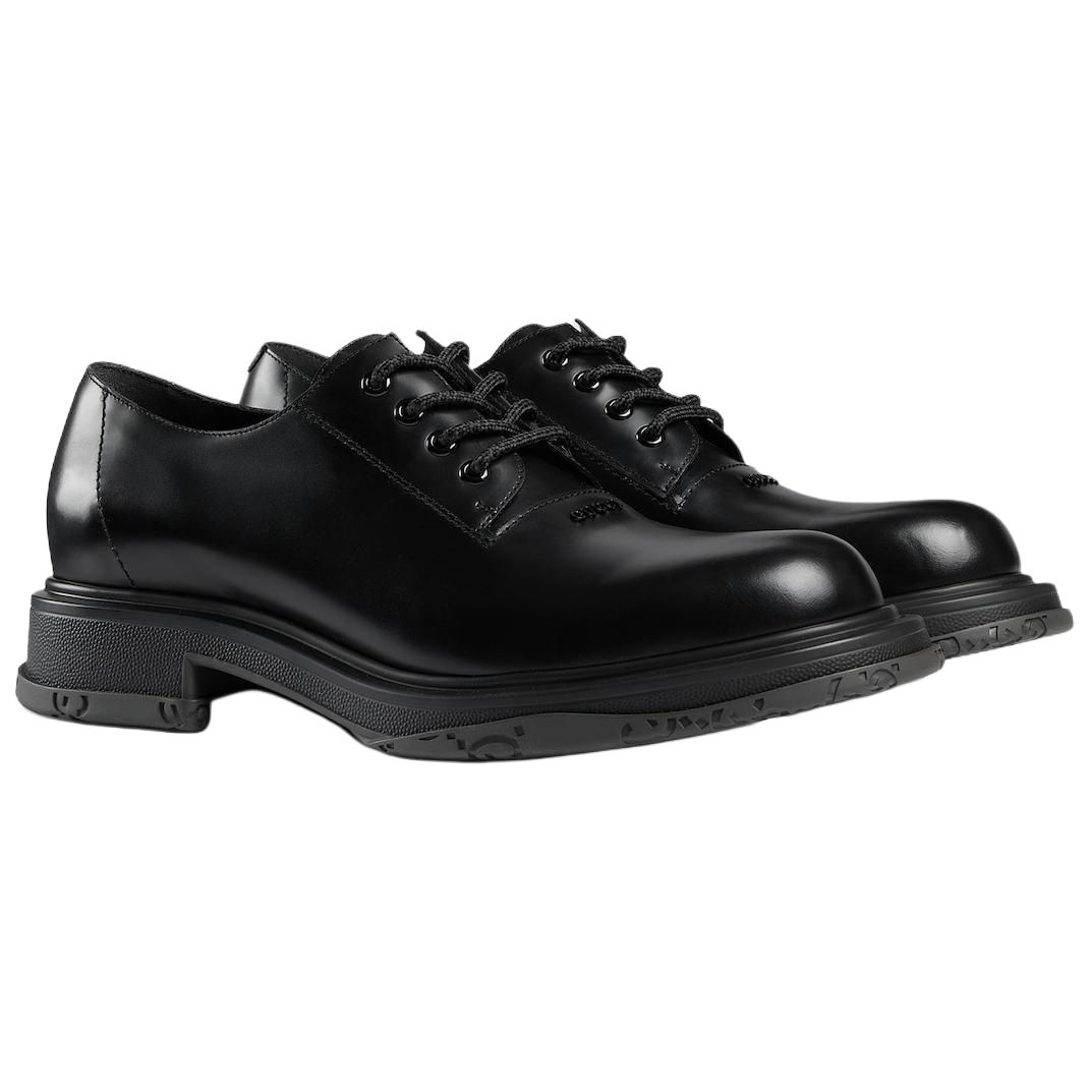 Мужские повседневные туфли Men's Low top GUCCI, черный — фото 3