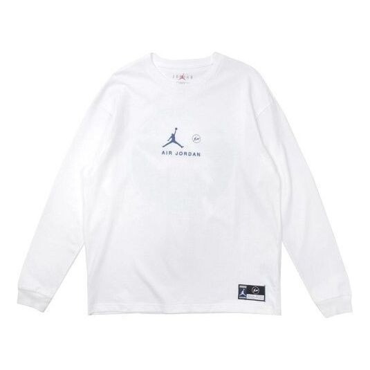 

Футболка x фрагмент футболка с длинным рукавом Air Jordan, белый