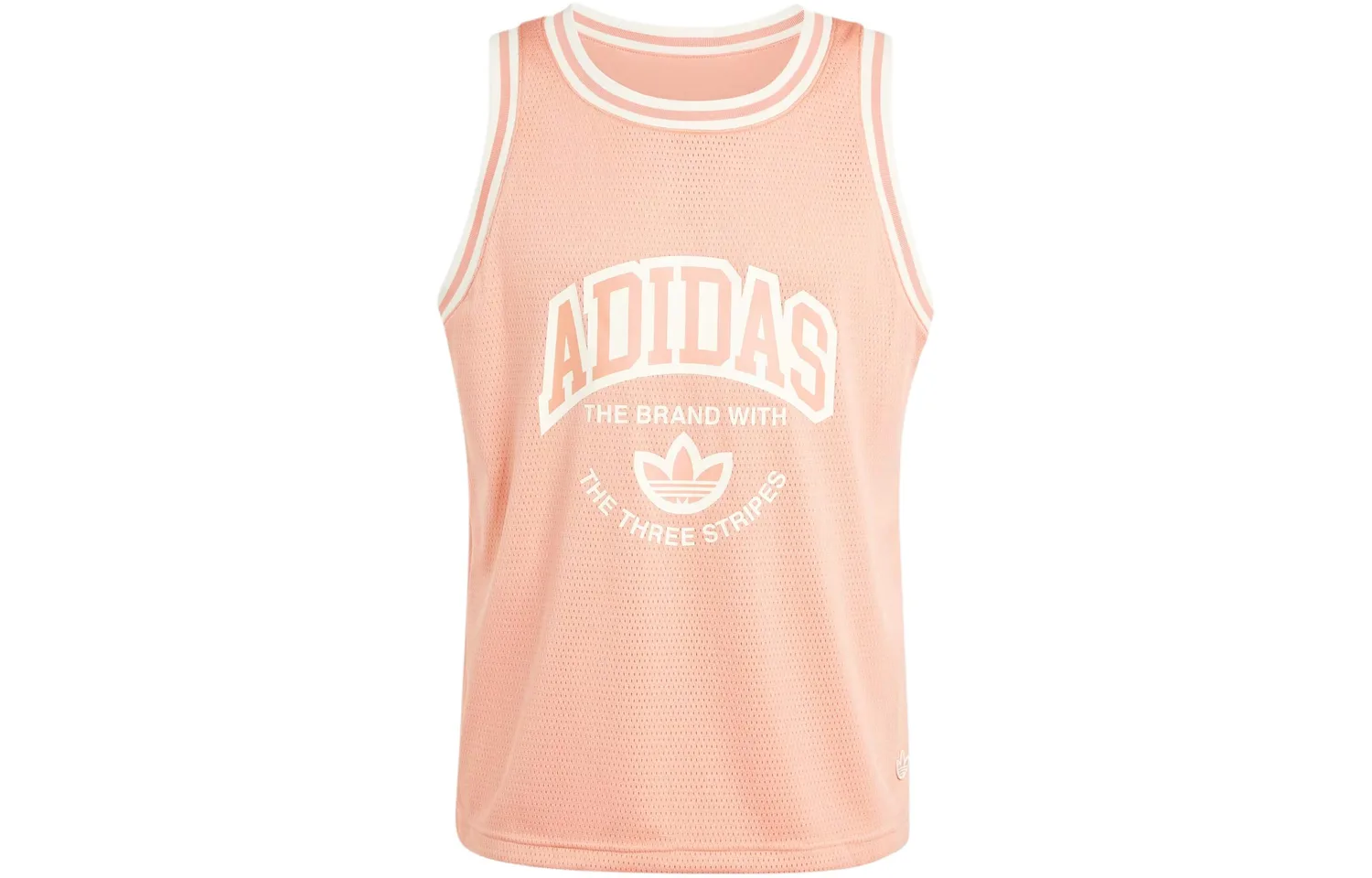 Топ с логотипом Adidas Originals, clay розовый