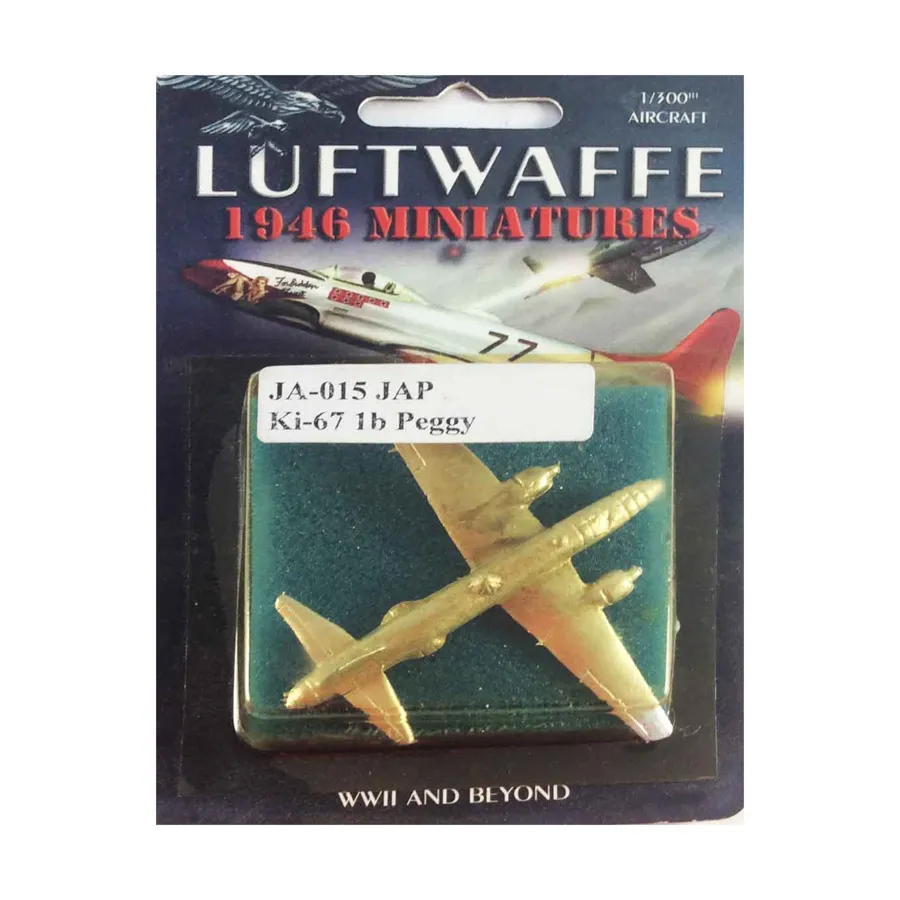 

Митсубиси Ки-67 1б Пегги, Luftwaffe 1946 Miniatures - Japan (1:300)