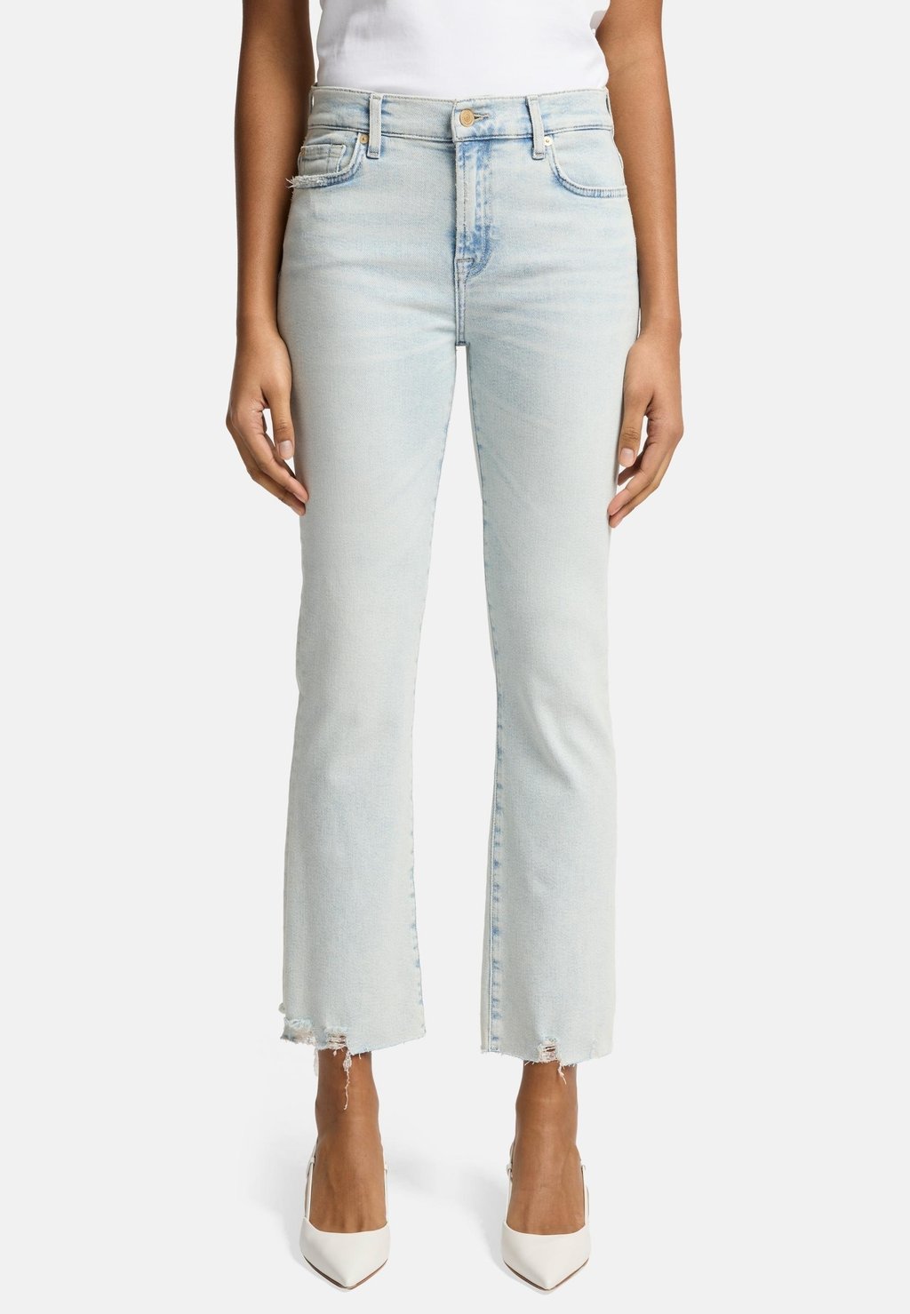 

Джинсы Bootcut DAISY ANKLE 7 for all mankind, светло-голубой