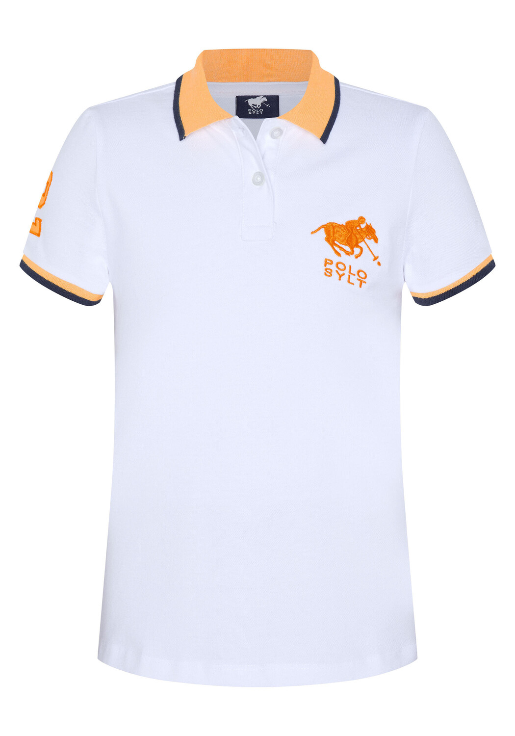 

Рубашка-поло с контрастным воротником POLO SYLT, цвет weiss