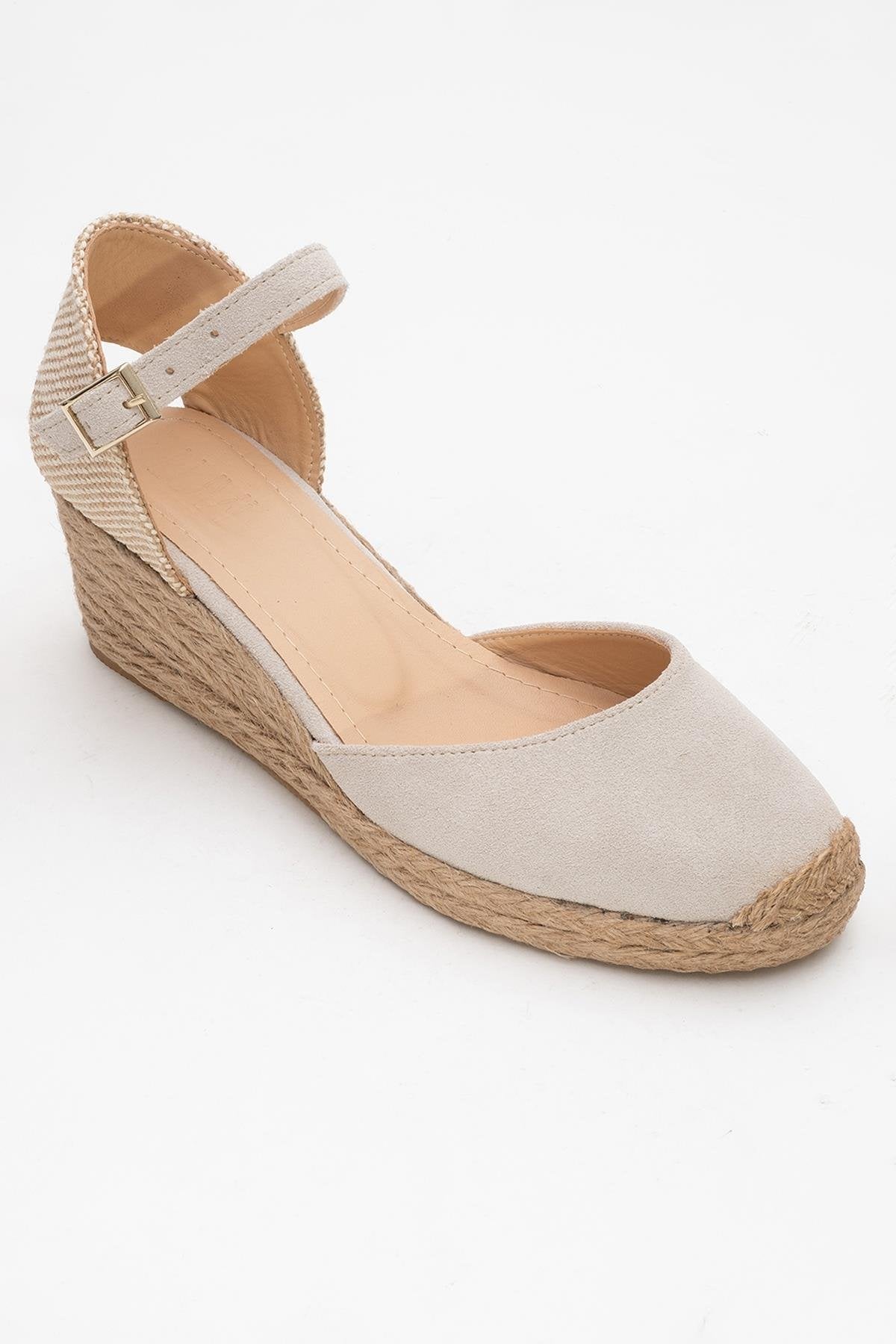 Aldea Кожаная платформа-эспадрильи (женские) Forever & Always Shoes, бежевый