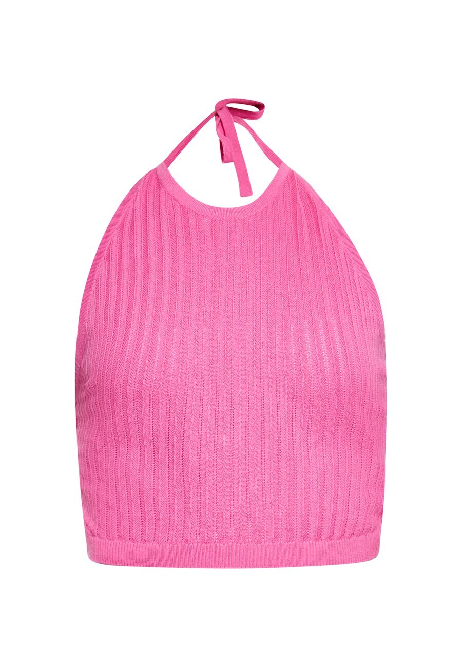 

Вязаный топ IZIA Knitted Top, розовый
