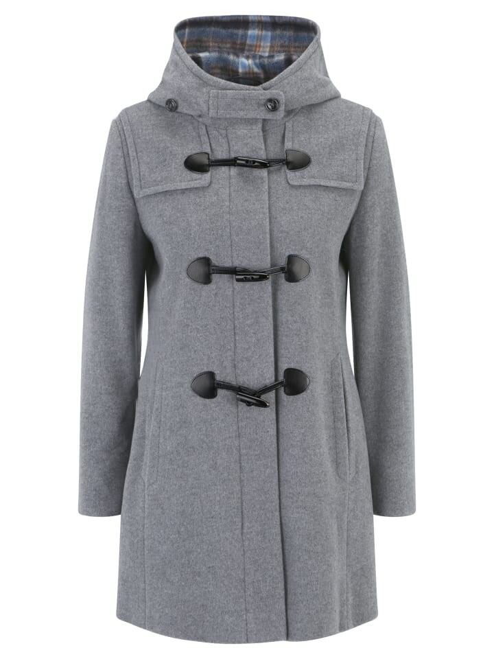 

Куртка из шерсти Gil Bret DufflecoamiKapuze, цвет light grey melange