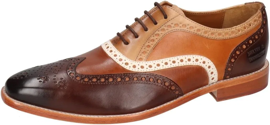Мужские туфли Melvin & Hamilton Oxford Leonardo 21, Brown — фото 3