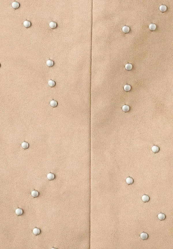 Подростковая юбка а-силуэта Mango Kids, Sand — фото 3