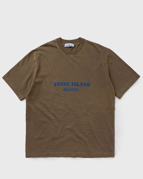 

Футболка Stone Island Marina Cotton Jersey Ss T-Shirt, цвет walnut