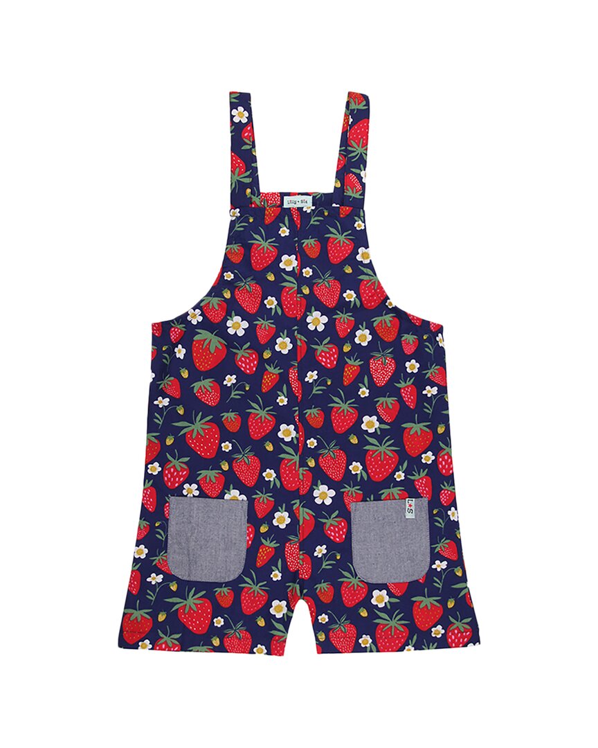 

Лилли и Сид тканый комбинезон со вкусом клубники Lilly and Sid, цвет multi