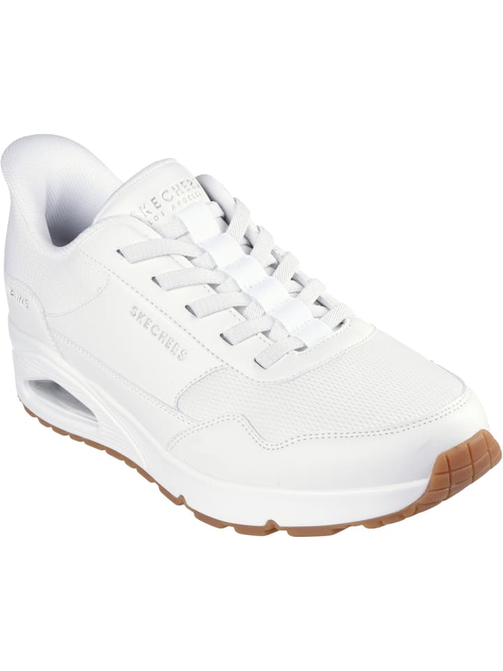 Кроссовки женские Skechers Street Hands Free комбинированные, белый