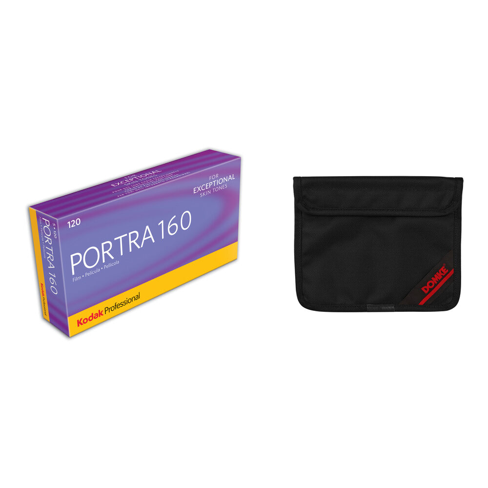 

Пленка 120 Film Kodak Kodak Portra 160 with Domke Film Guard Bag Kit (120 Roll