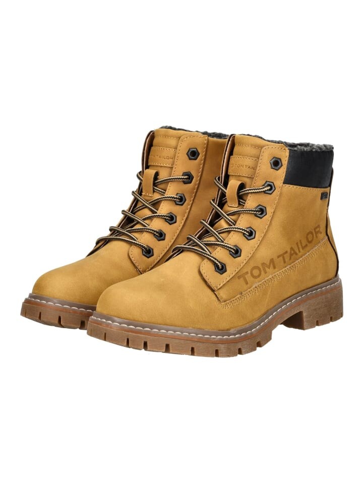 Ботильоны Tom Tailor Stiefelette, кэмел — фото 3