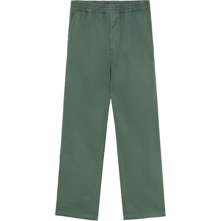 

Брюки с эластичным поясом суженные Carhartt WIP, зеленый