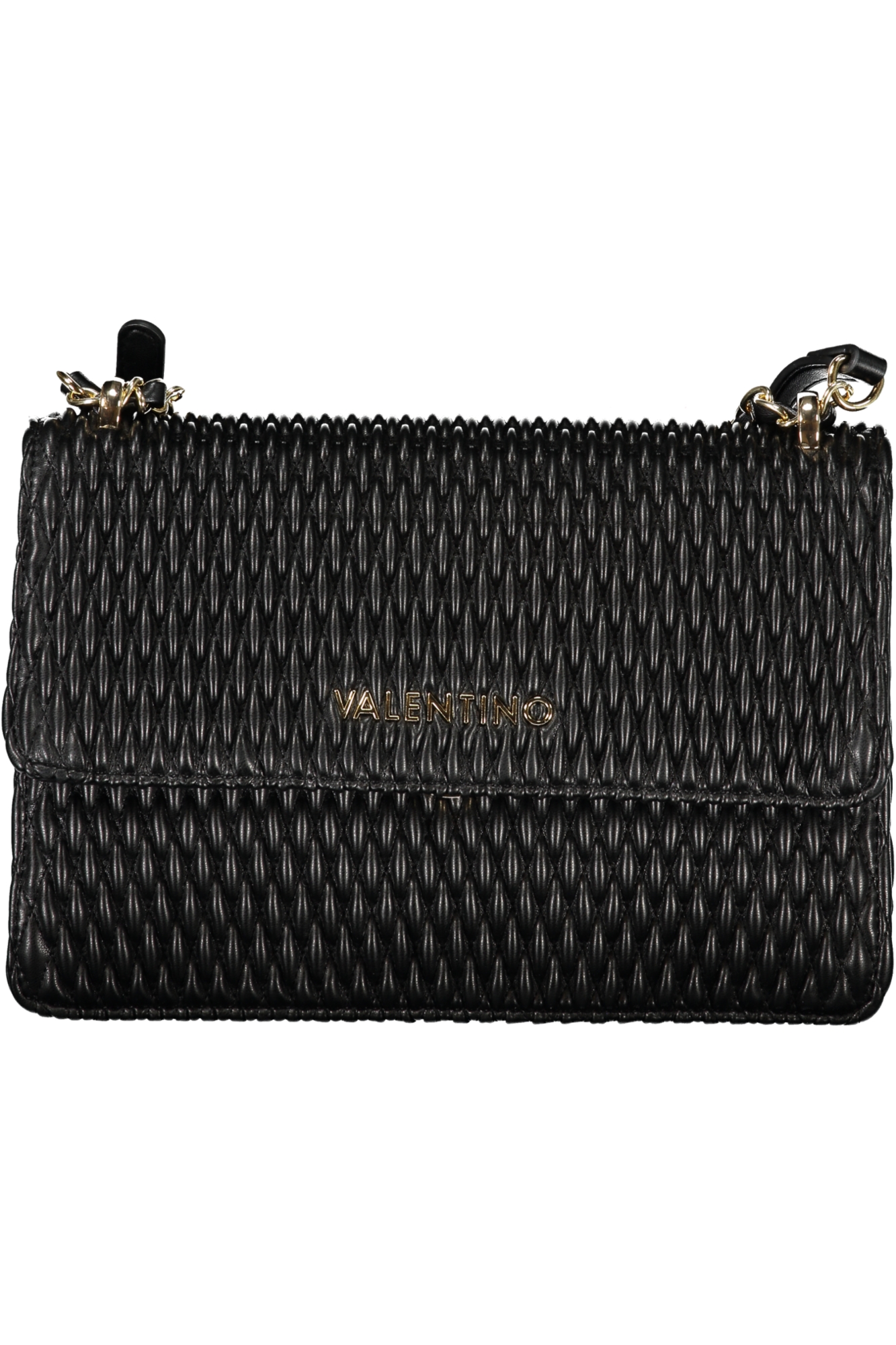 

Сумка женская Valentino с плетением, черный
