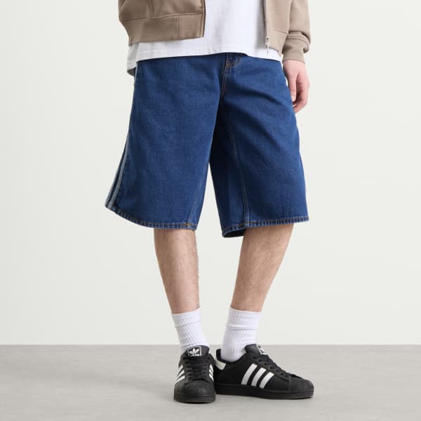 Firebird шорты Adidas, Medium Vintage Denim — фото 2