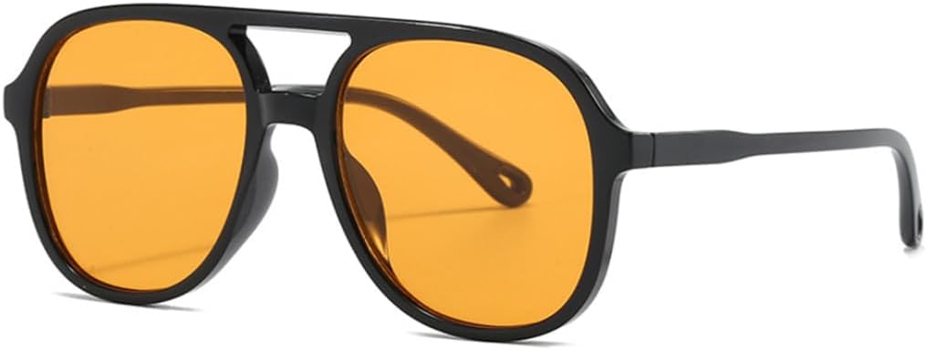 

Солнцезащитные очки с защитой от УФ-излучения UV400 | Простая оправа с двойной перемычкой, маленькая оправа | для женщин и мужчин, для занятий спортом на открытом воздухе и вождения DSVIGF, 07