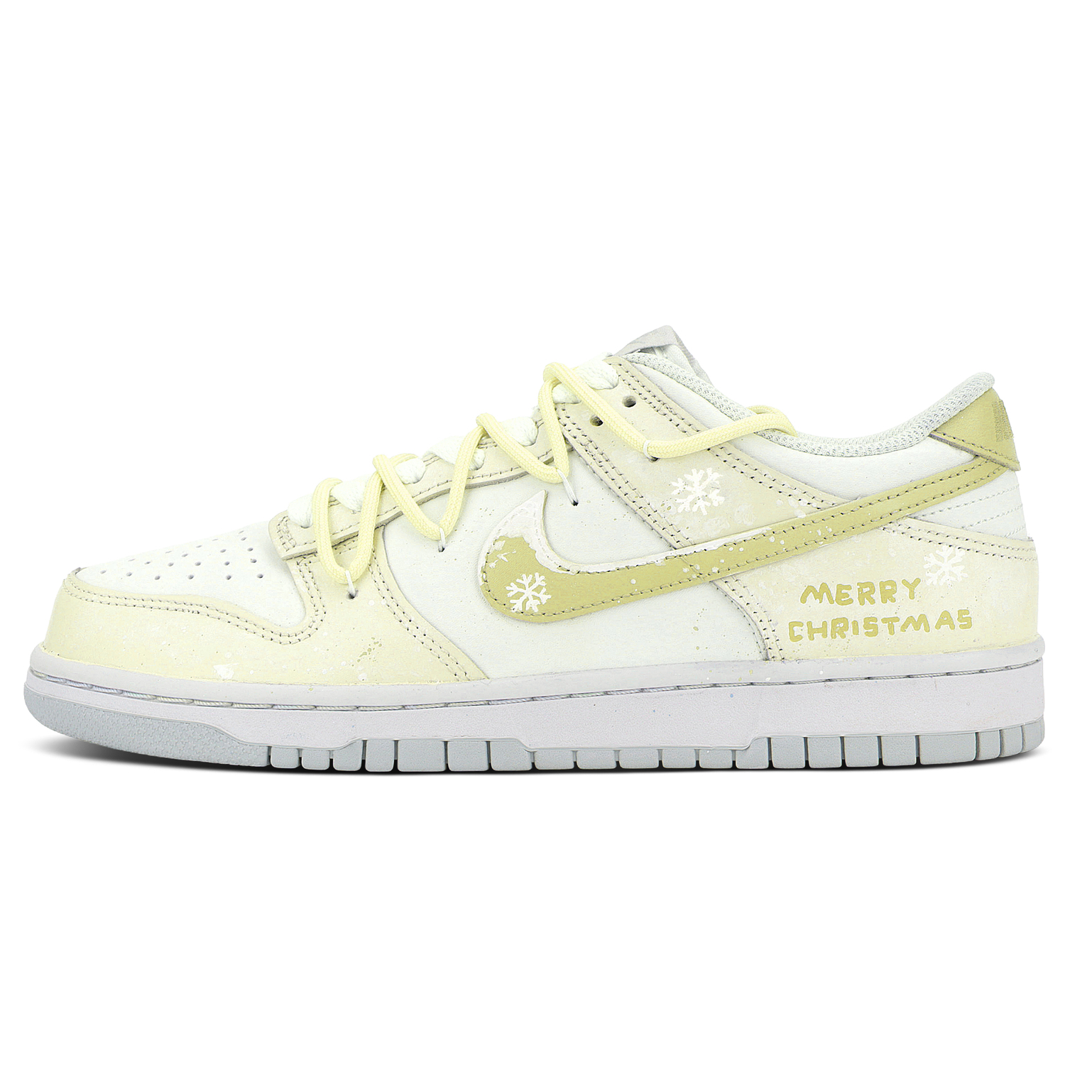 

Custom Dunk Abrasion Resistant Slip Resistant низкие кроссовки для скейтбординга Unisex Nike, белый