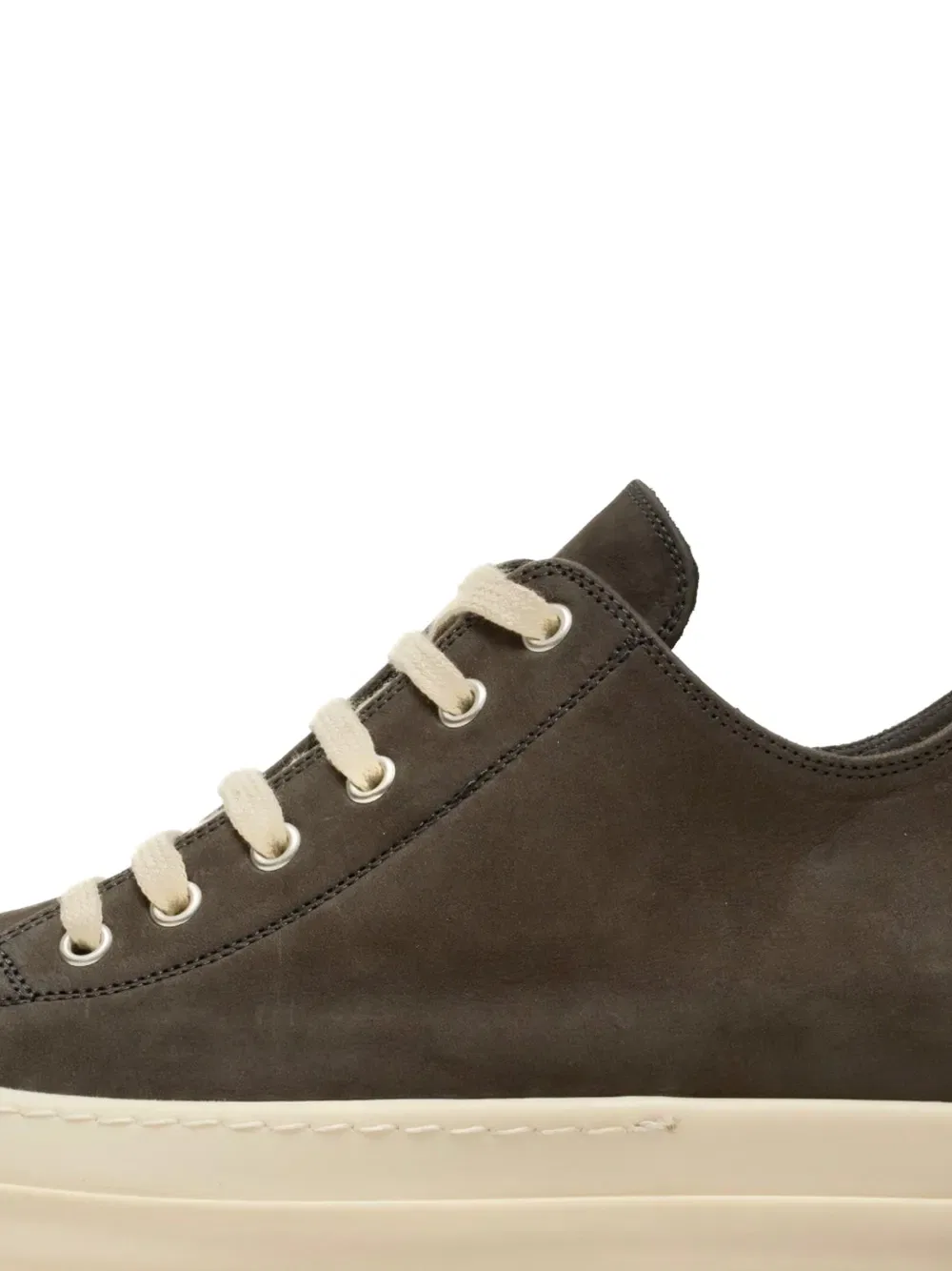 Кроссовки Porterville Ramones на шнуровке Rick Owens Drkshdw, коричневый — фото 2