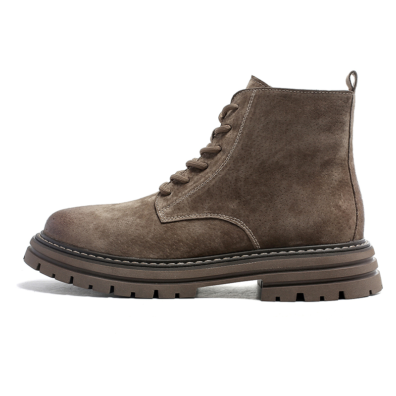 

WEISHIBANGWEI Короткие мартинсы мужские хаки, цвет Khaki
