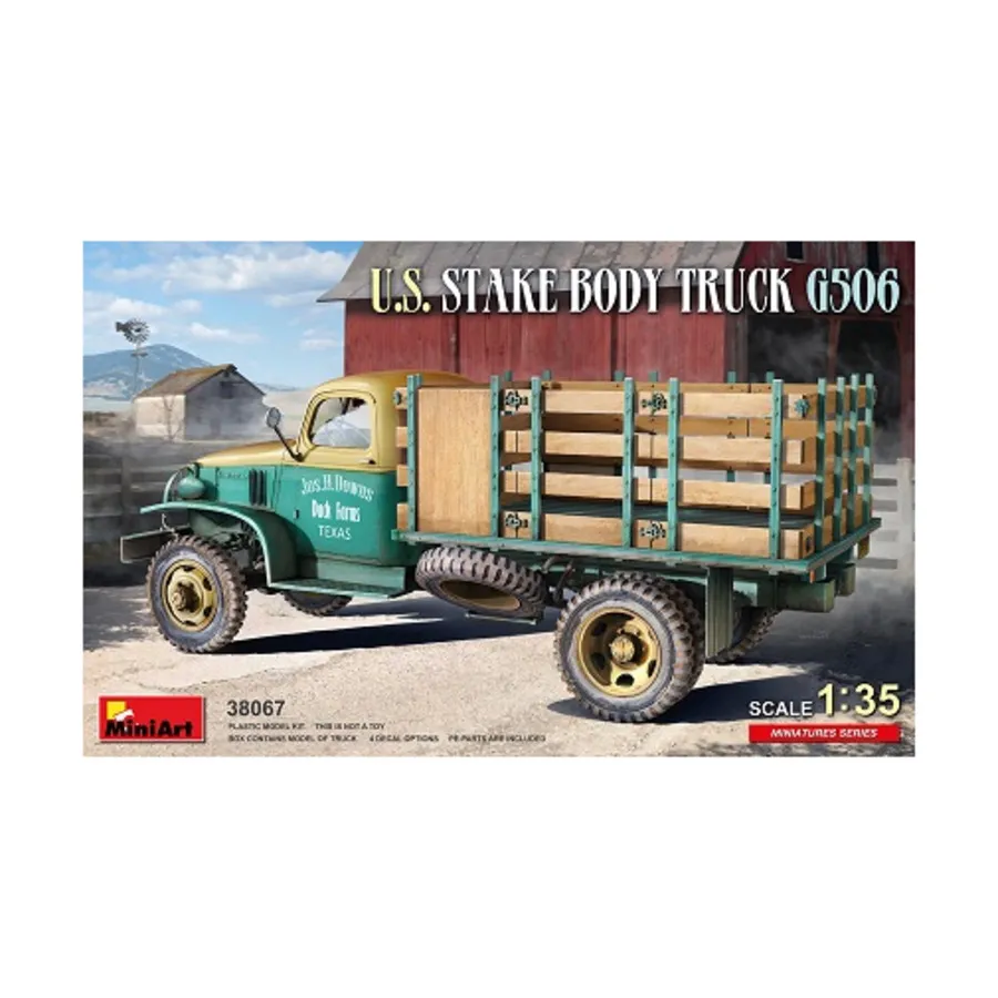 

Американский кузовной грузовик G506, Miniatures Series (1:35) (MiniArt Models)