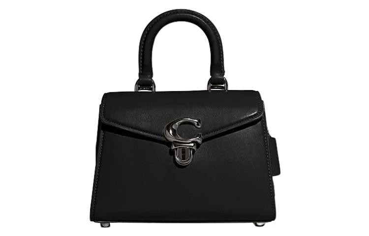 

COACH Сумка Dior из коровьей кожи, сумки через плечо, обычные женские, черные
