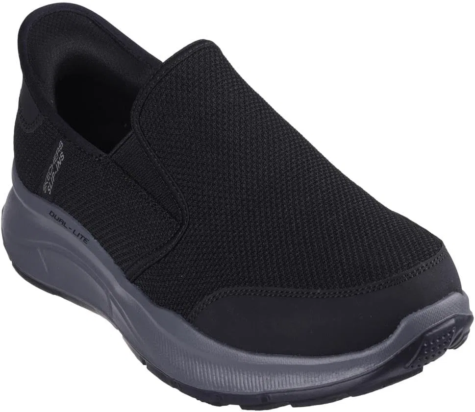 Мужские кроссовки Skechers Equalizer 5.0 Drayze Hands-Free Slip in Trainers, черный/темно-серый