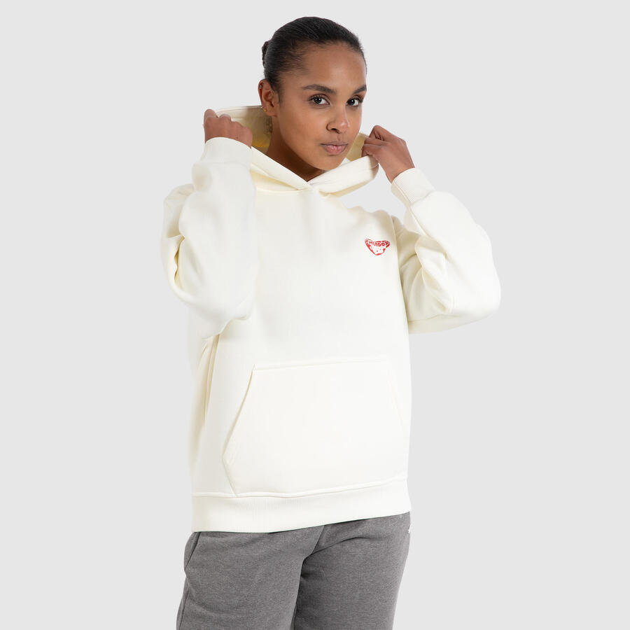 

SMILODOX Женская толстовка с капюшоном Riva Cream