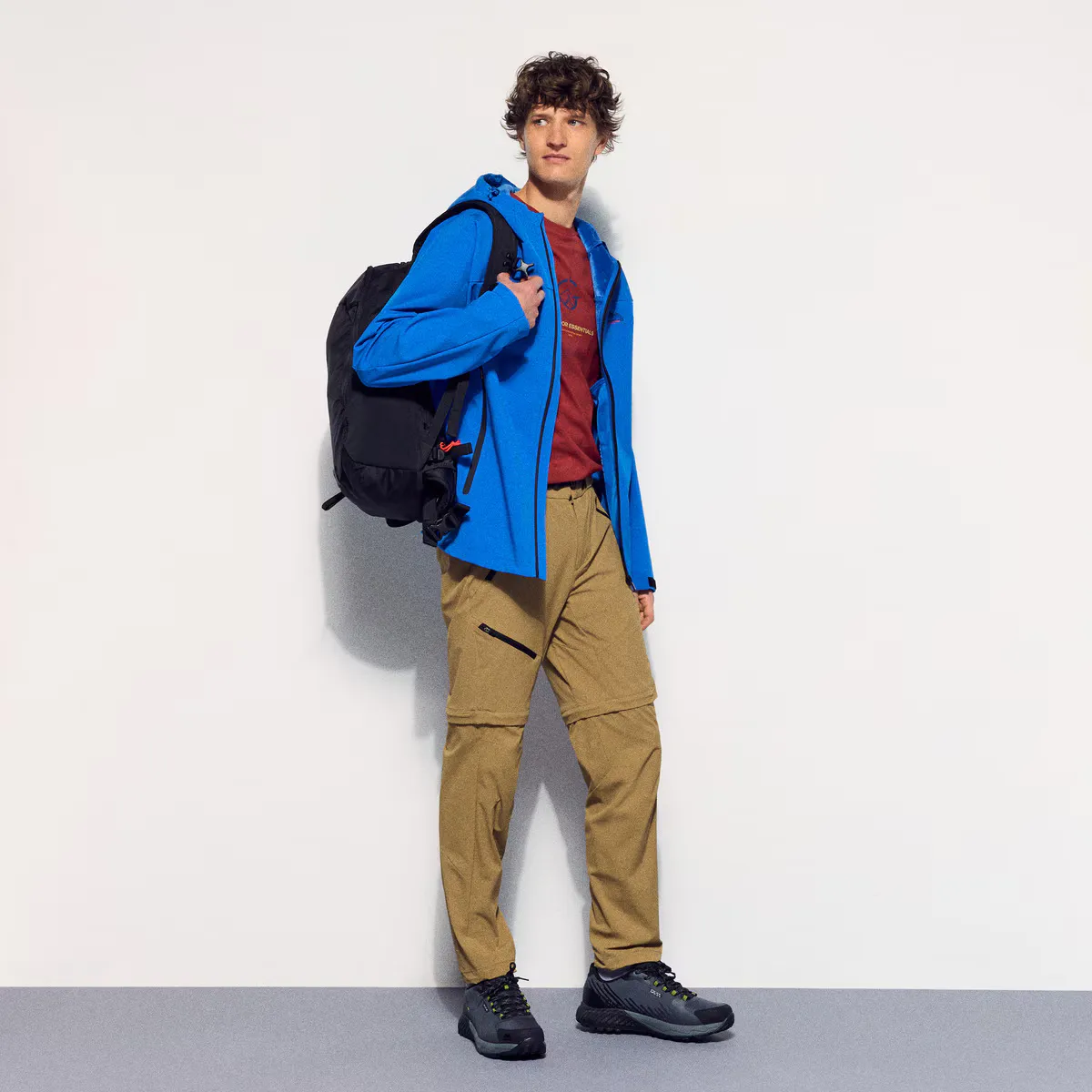

Горные брюки мужские Mountain Pro, коричневый