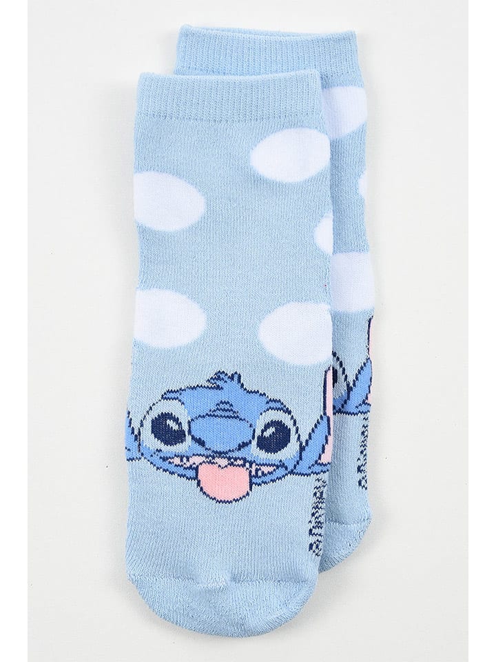 

Lilo & Stitch Носки "Лило и Стич" светло-голубого цвета