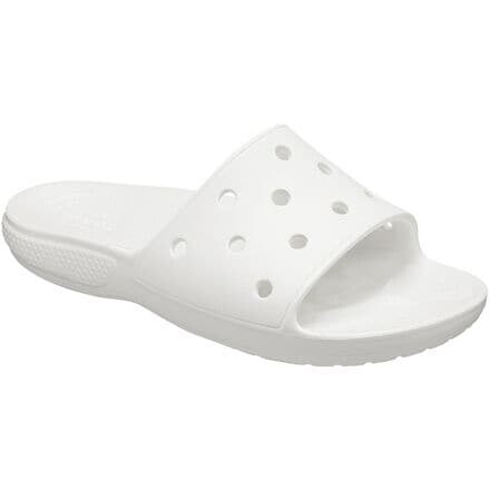 

Классический слайд Crocs, белый