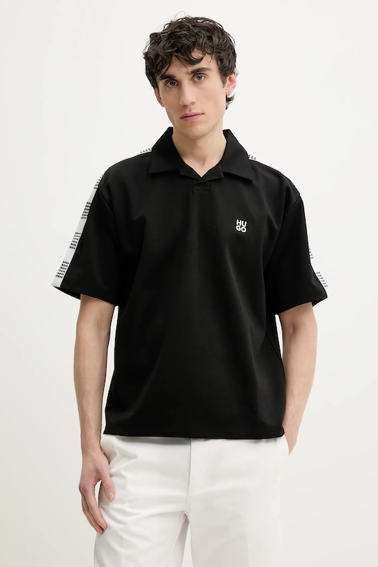 

Поло Hugo, черный