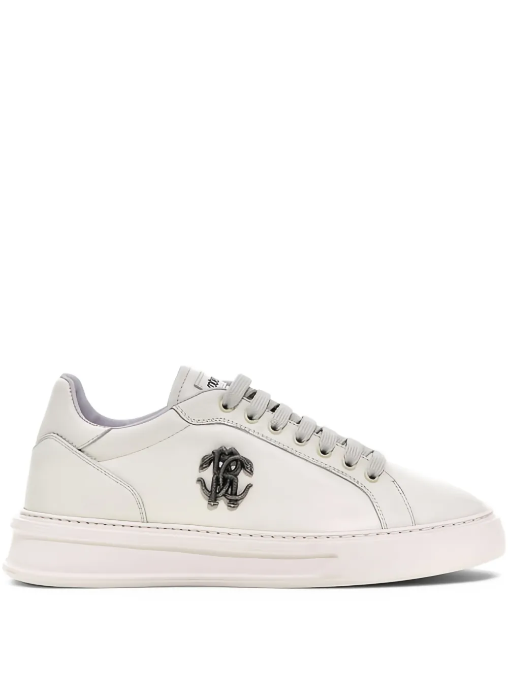 

Кроссовки с логотипом Roberto Cavalli, белый