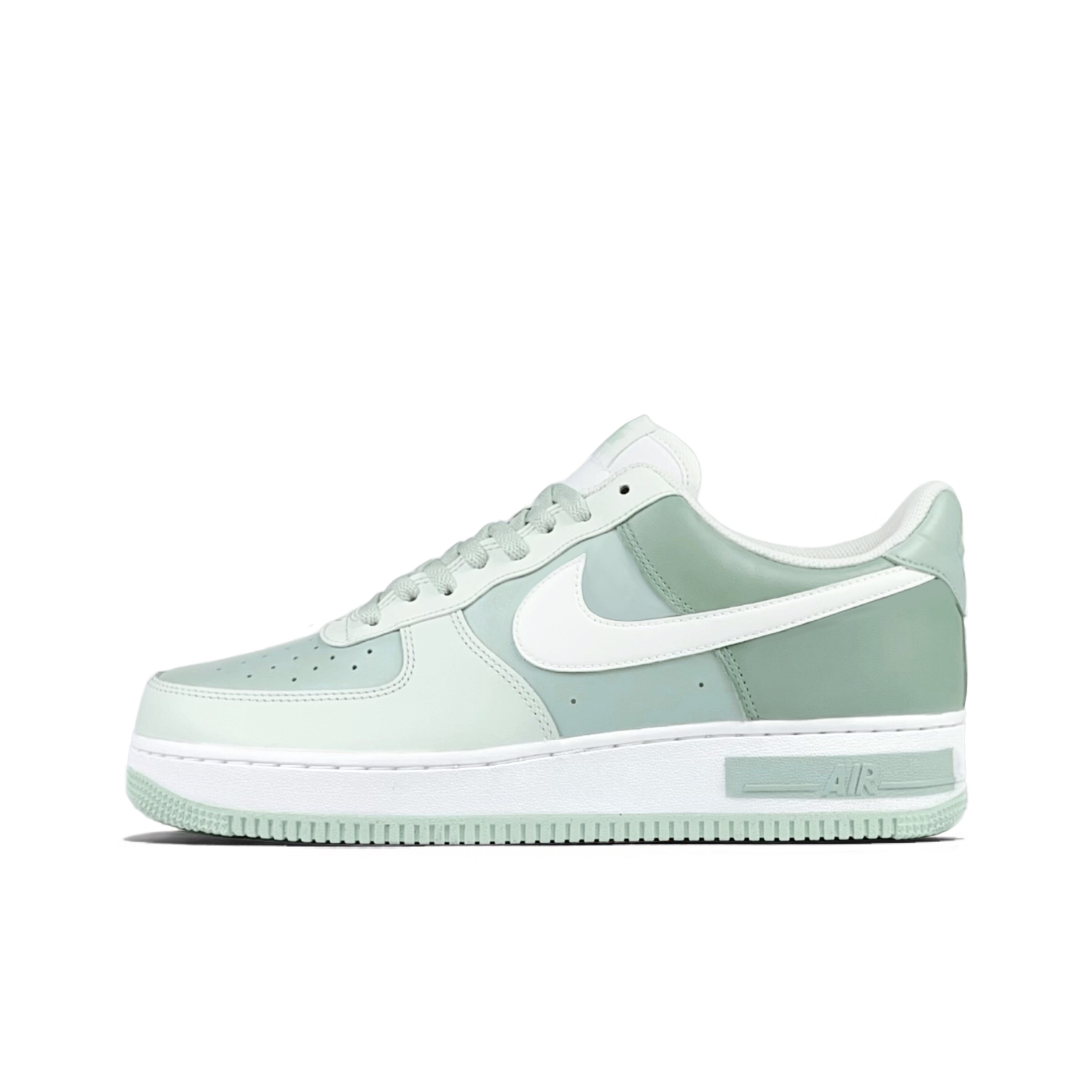 

Nike Кроссовки Air Force 1 Mint Milk Green с низким верхом, устойчивые к скольжению и износу, мужские, бело-зеленые