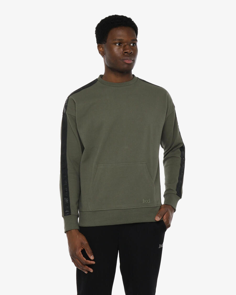 

JAKED Мужская синтетическая толстовка оливково-зеленого цвета для фитнеса