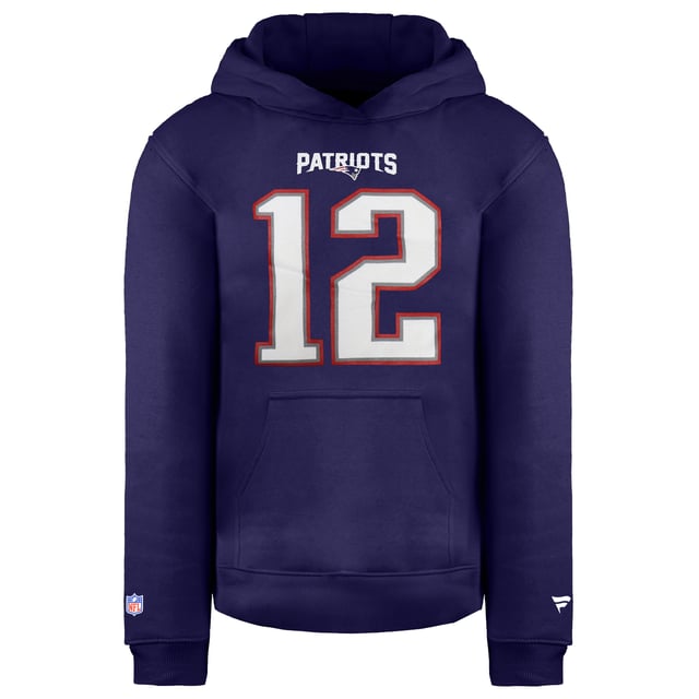 

Толстовка с капюшоном Fanatics NFL New England Patriots Tom Brady Fanatics, синий