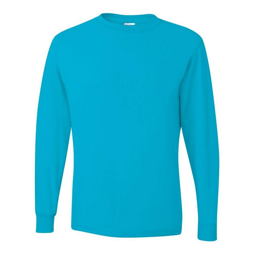 

Футболка Jerzees Dri-power с длинными рукавами 50/50 JERZEES, цвет California Blue
