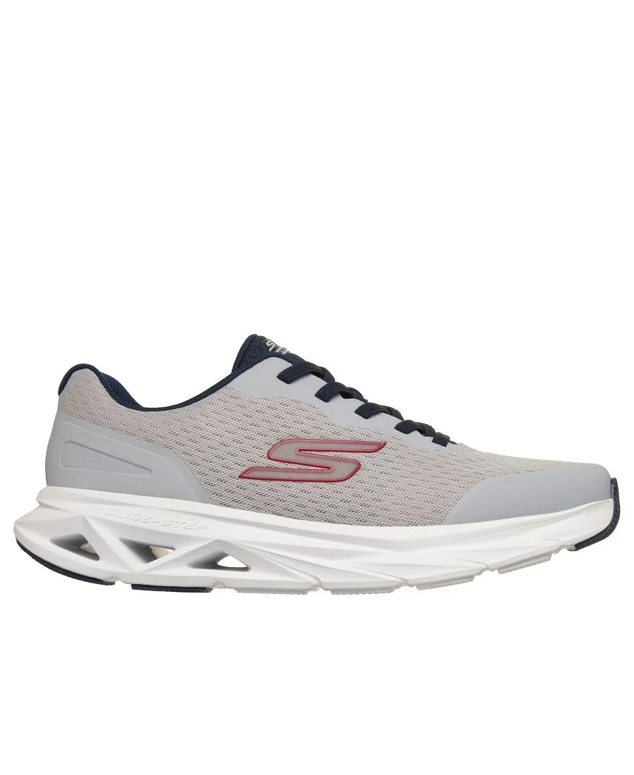 Мужские беговые кроссовки Glide-Step Vortex - Avalin от Finish Line Skechers, серый, темно-синий — фото 2