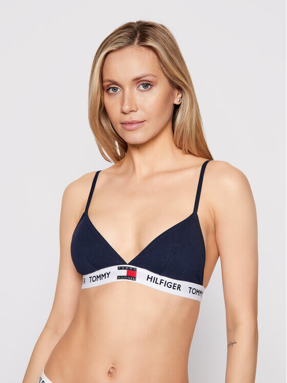 

Бюстгальтер без косточек Tommy Hilfiger, синий