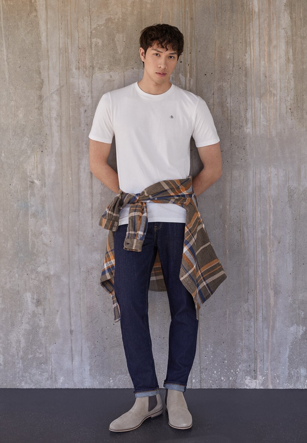 

Футболка базовая CREWNECK Scotch & Soda, цвет white