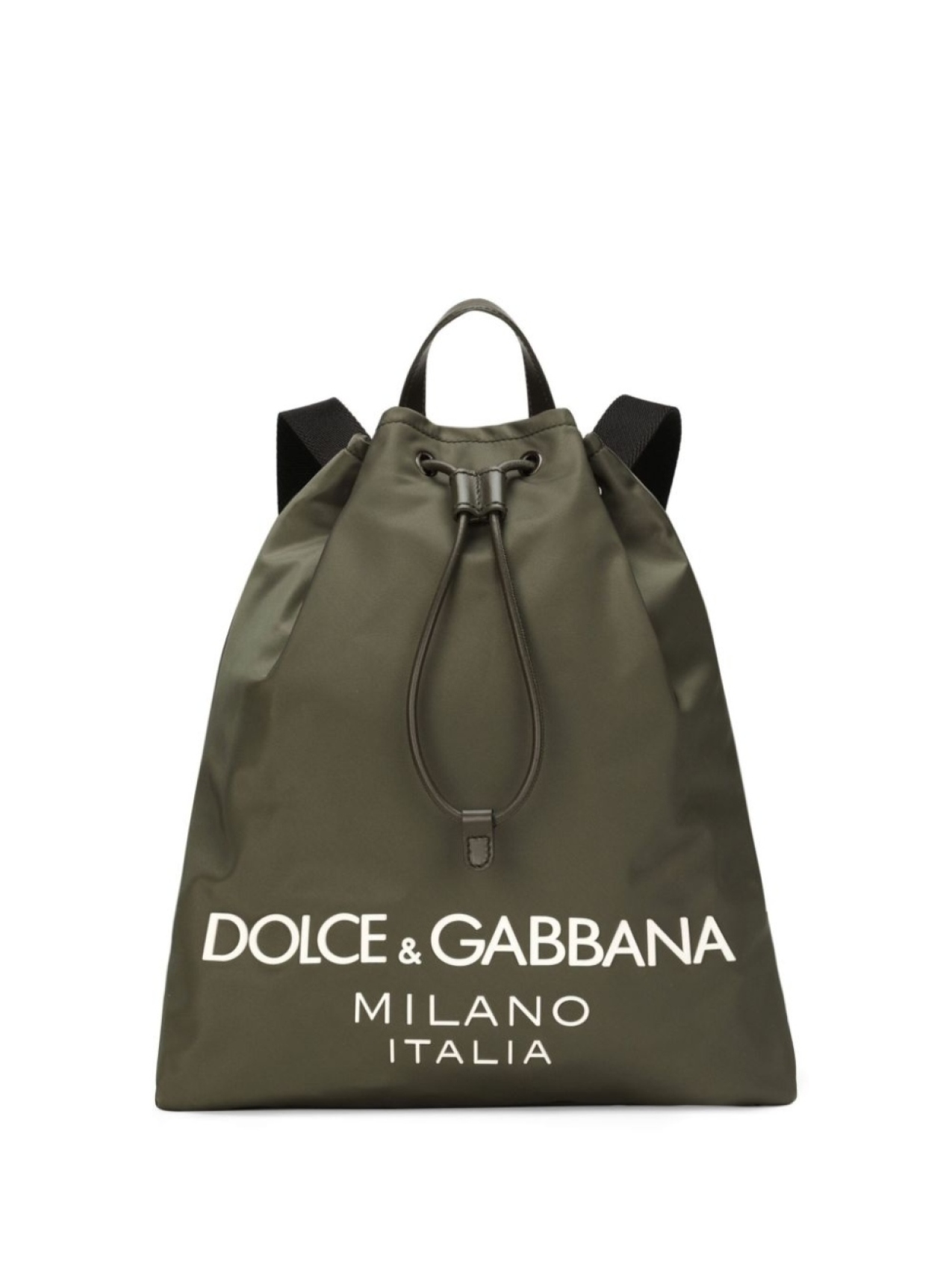 

Dolce & Gabbana рюкзак на молнии с логотипом, зеленый