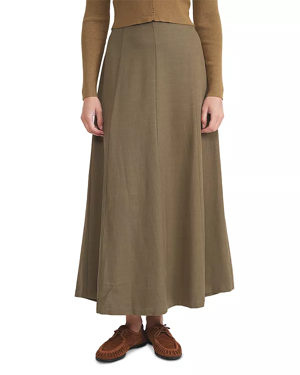 

Юбка из саржевой ткани Point, зеленый