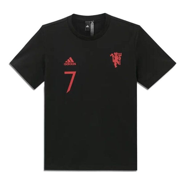 

Футболка с рисунком manchester united Adidas, черный